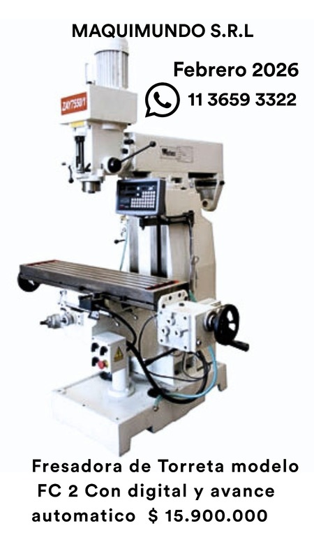 fresadora de torreta